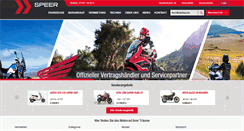 Desktop Screenshot of motorrad-speer.de